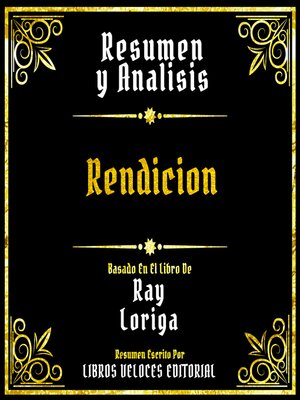 cover image of Resumen Y Analisis--Rendicion